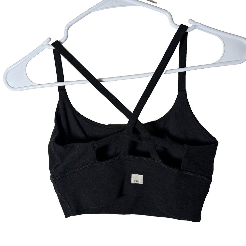 Vuori Sports Bra Women's XS Strappy Athletic Active Scoop Neck Cut Out